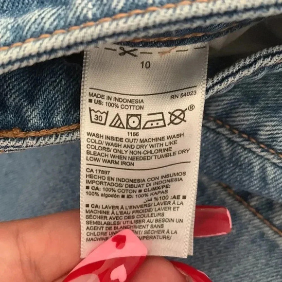 Old Navy Women’s Denim Mini Skirt Blue Size 10 - Picture 5 of 5